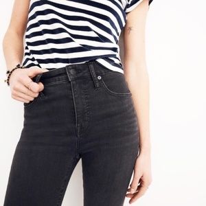 Madewell Skinny Skinny ankle jeans faded black 27